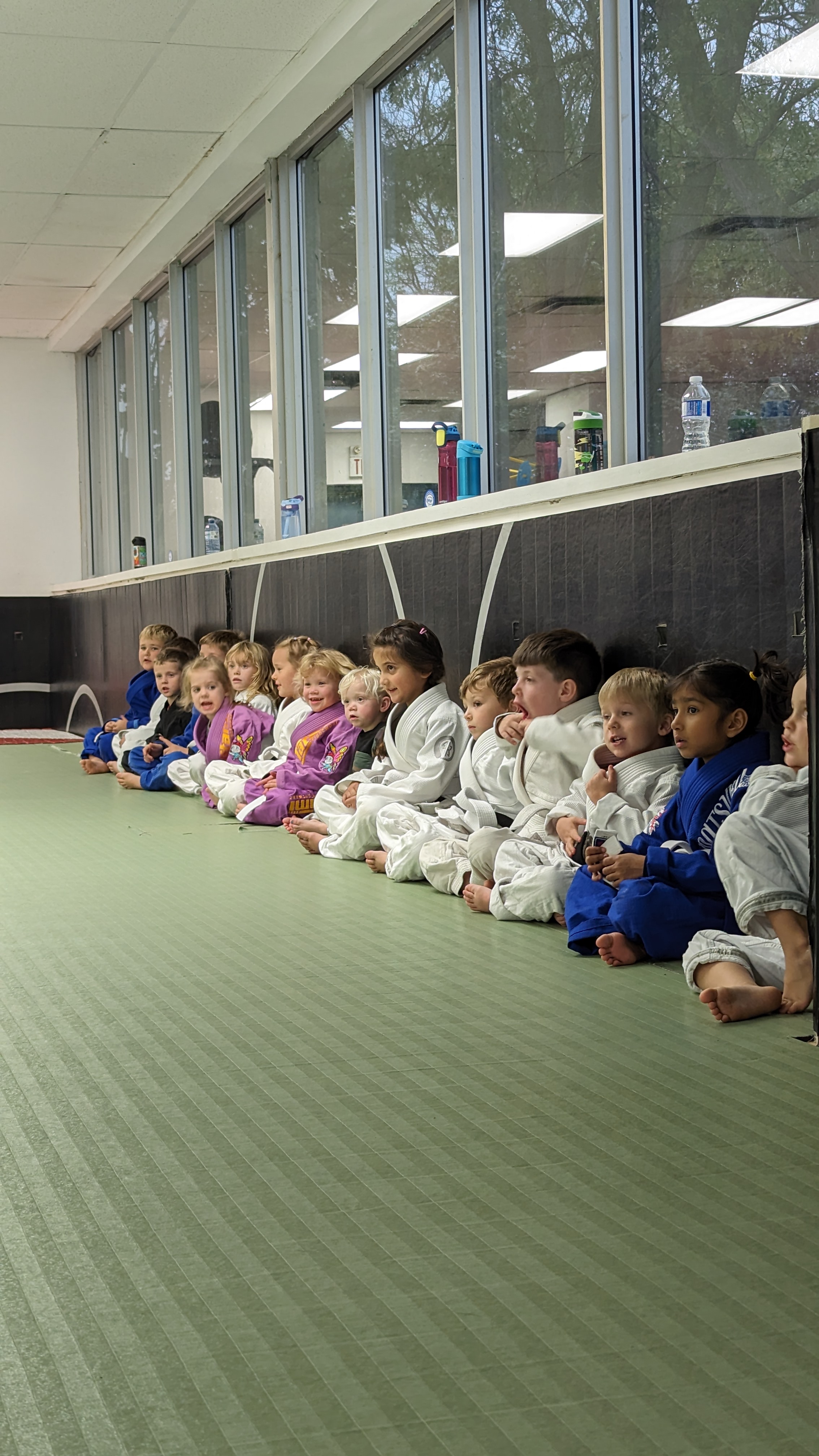 Junior BJJ class for kids ages 7 to 9 at Infinum BJJ Brantford